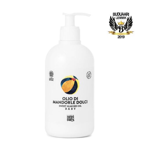 100 % luonnollinen makea manteliöljy – PALLO 500 ml