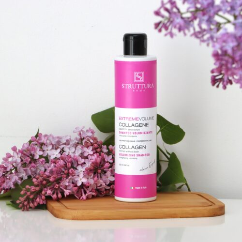 Kosteuttava ja volyymiä antava shampoo kollageenilla 250ml